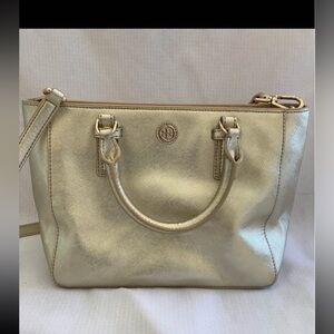 Tory Burch crossbody gold bag